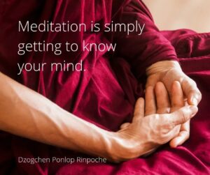 Introduction to meditation